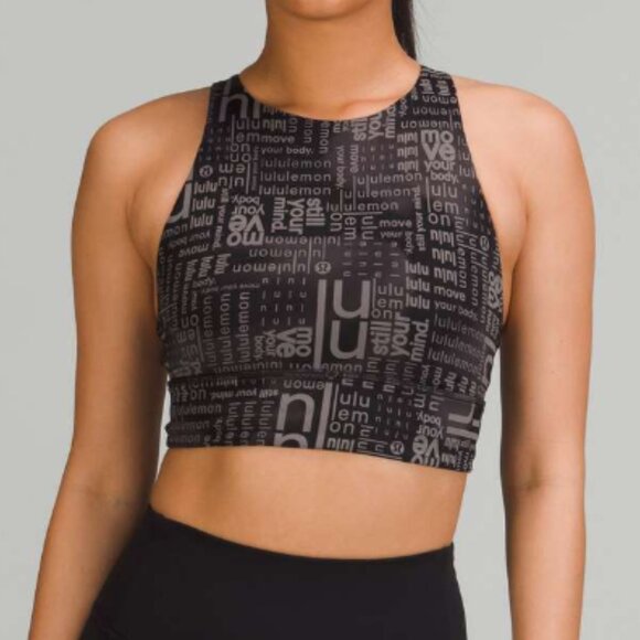 Lululemon Energy High-Neck Longline Bra *Medium Support, B–D Cups Lululemon Ombr - Picture 1 of 6
